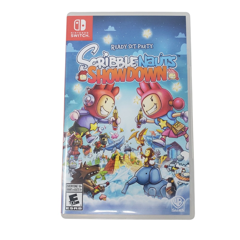Scribblenauts Showdown Nintendo Switch Physical Game Cartridge with Case 2018